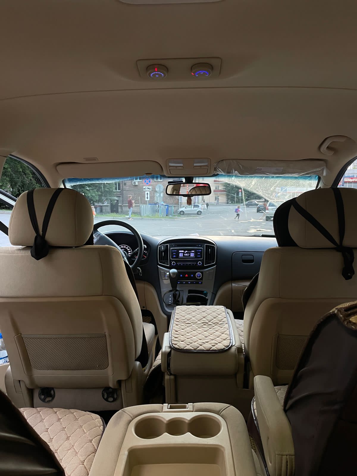 Чистый салон минивэна